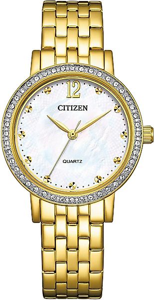 Citizen Quarzuhr EL3102-50D, Armbanduhr, Damenuhr, Edelstahlarmband, günstig online kaufen