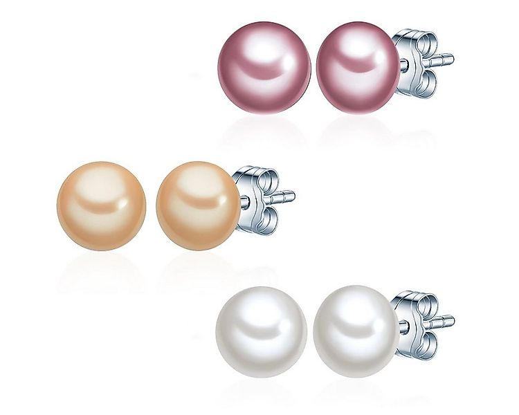 Valero Pearls Perlenohrringe silber, aus Süßwasser-Zuchtperlen günstig online kaufen