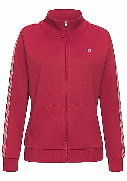 H.I.S Sweatjacke mit gestreiftem Tape an den Ärmeln günstig online kaufen