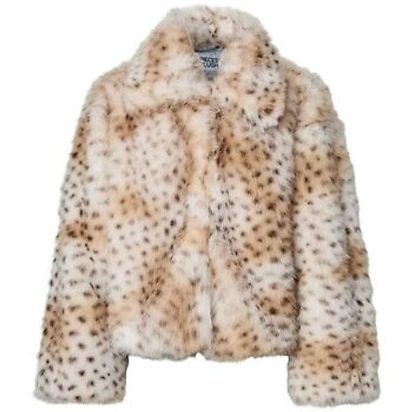 Pieces  Blazer 17164286 PCPLUSH SHORT FLUFFY-CLOUD DANCER LEOPARD günstig online kaufen