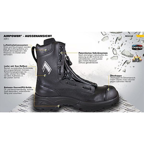 haix Haix Airpower XR1 Rettungsstiefel Stiefel günstig online kaufen