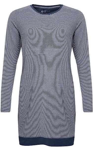 By Louise Nachthemd Damen Schlafshirt mit langem Arm (1-tlg) Baumwolle Zeit günstig online kaufen