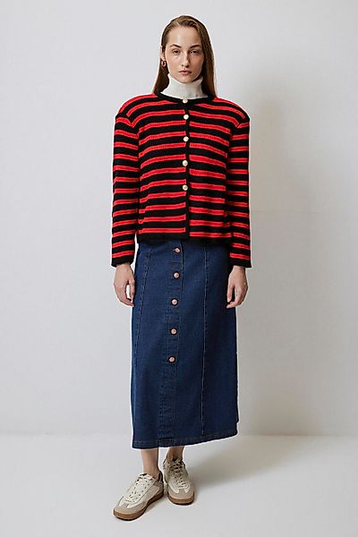 touche prive Strickjacke GESTREIFTE KURZE Strickjacke günstig online kaufen