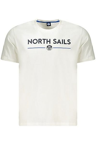 North Sails T-Shirt Kurzarm Herren T-Shirt in Weiß mit Rundhals und günstig online kaufen