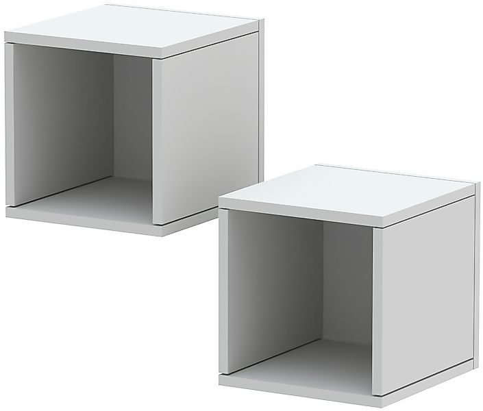 INOSIGN Wandregal »Wandregal Infinity«, (Set, 2 St., 2 kleine Würfelregale) günstig online kaufen