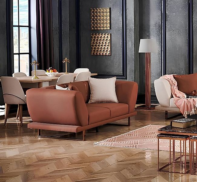 JVmoebel 2-Sitzer 2-Sitzer Sofa Wohnzimmersofa Polstersofa Relaxsofa Couch günstig online kaufen