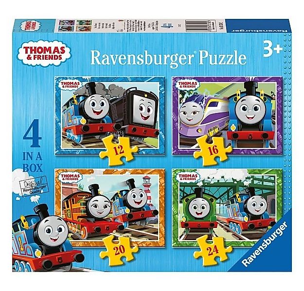 Ravensburger Puzzle 4 in 1 Kinder Puzzle Box Ravensburger Thomas & seine Fr günstig online kaufen