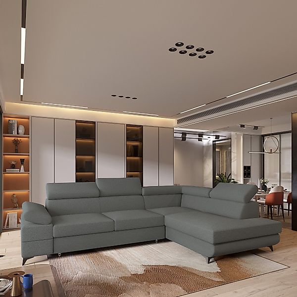 Masseno Ecksofa FAVIEN mit Schlaffunktion L-Form, günstig online kaufen