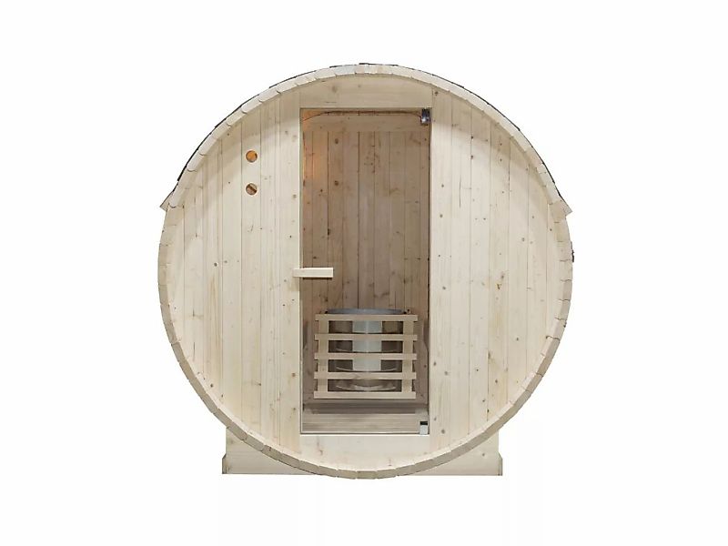 Gartensauna 6 Personen - 185 x 220 x 190 cm - ISOKYRO günstig online kaufen