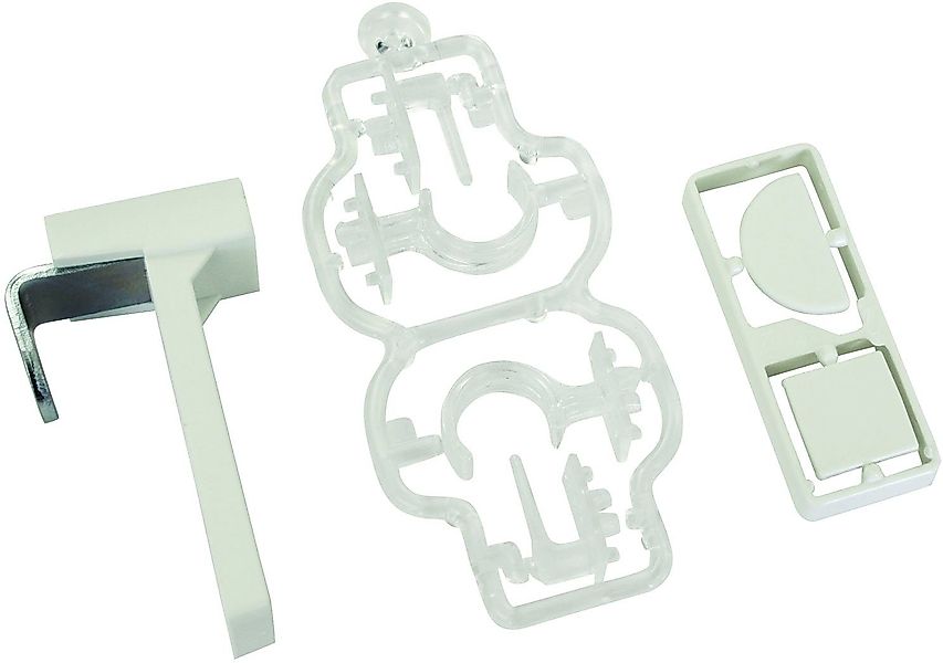 GARDINIA Klemmträger Kunststoff / Metall, (Set, günstig online kaufen