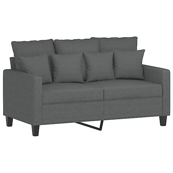 vidaXL 2-Sitzer-Sofa Dunkelgrau 120 cm Stoff 359260 günstig online kaufen
