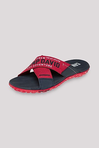 CAMP DAVID Pantolette, mit Stickerei günstig online kaufen