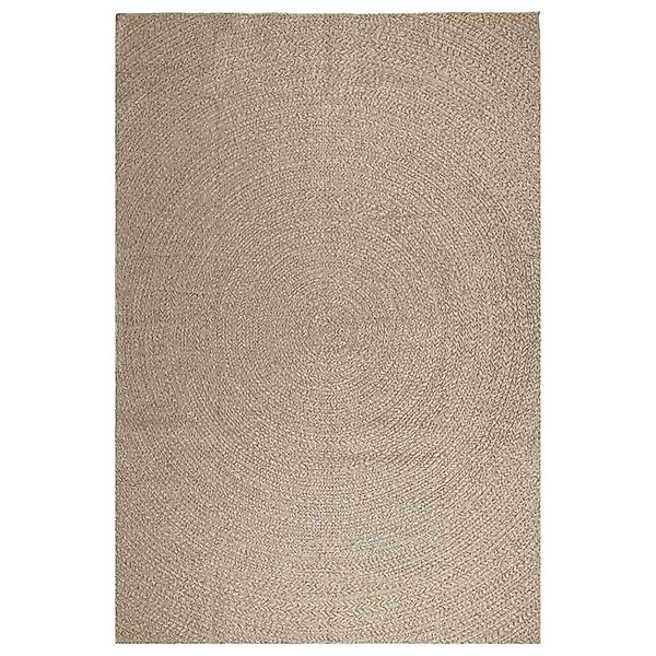 vidaXL Teppich ZIZUR Beige 240x340 cm Jute-Optik Indoor und Outdoor 4010413 günstig online kaufen