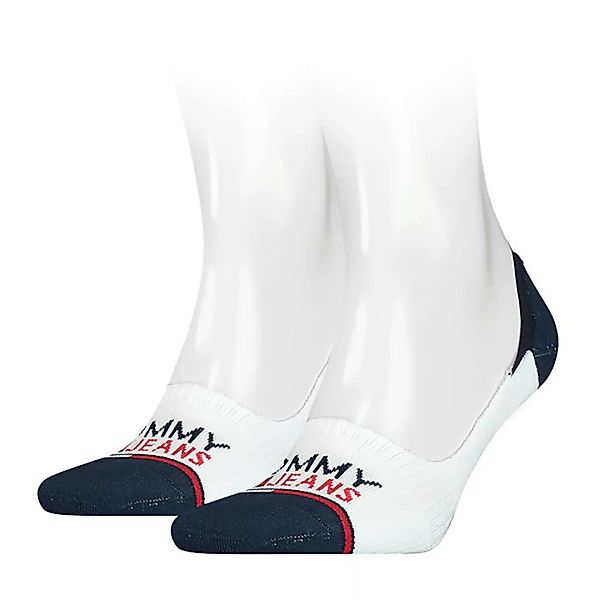 Tommy Hilfiger No Show Mid Footie Socken 2 Paare EU 35-38 White günstig online kaufen