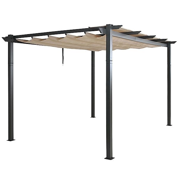 MCW Pergola N93 Creme-Beige 3x4m günstig online kaufen