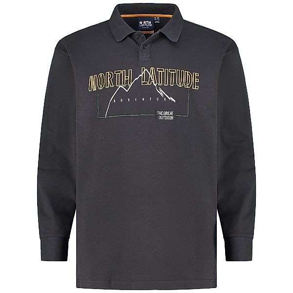 North Poloshirt mit Elasthan Farbe schwarz Größe: 3XL günstig online kaufen