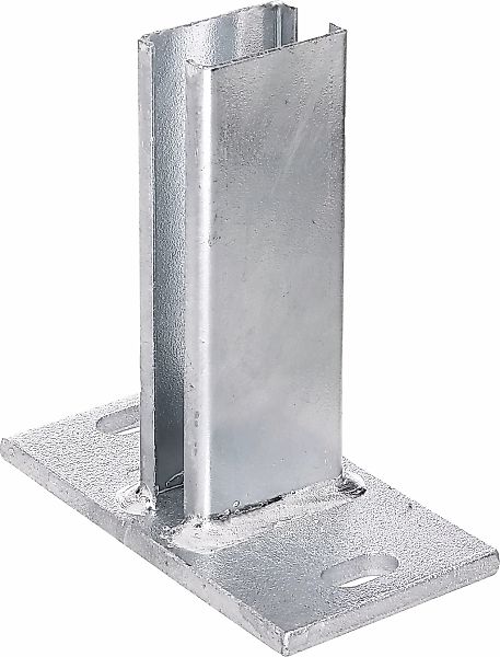 Alberts Pfostenträger Set, 2 Stk. tlg. zum Aufschrauben, feuerverzinkt, für günstig online kaufen