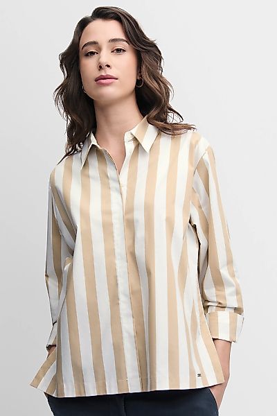 Cinque Langarmbluse "CIPIXIE" Hemdblusenkragen, verdeckte Knopfleiste, gera günstig online kaufen