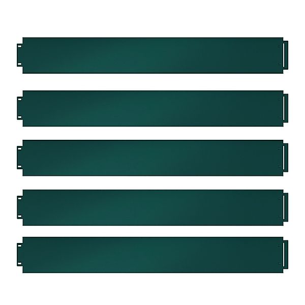 OK-Living Rasenkante Grün 100 x 14 cm 25 Meter günstig online kaufen
