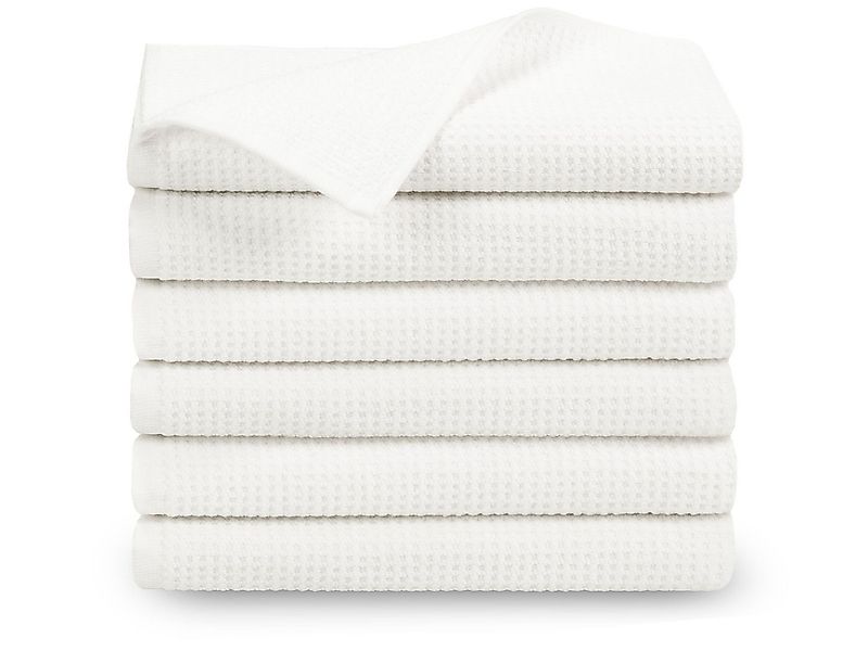 ZOLLNER Handtücher, Waffelpique (6-St), 50 x 70 cm, 100% Baumwolle, vom Hot günstig online kaufen