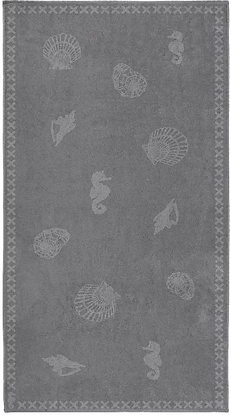 Seahorse Strandtuch »Shells«, (1 St.), 100x200, extra groß, für Sauna und P günstig online kaufen