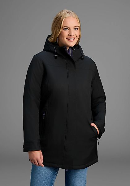 Polarino Funktionsjacke, mit Kapuze, Atmungsaktiv, winddicht, wasserdicht. günstig online kaufen