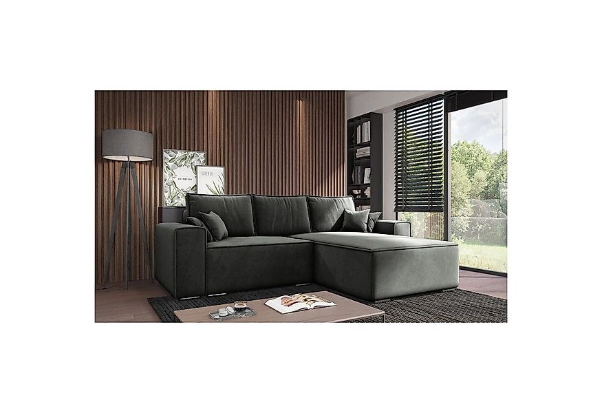 Beautysofa Ecksofa Lores Lieferung beinhaltet die Einbringung in die Wohnun günstig online kaufen