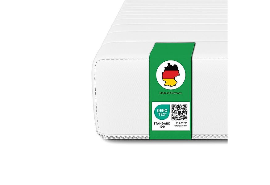 Komfortschaummatratze H3, orthopädische Kaltschaummatratze Höhe 10 cm, Schl günstig online kaufen