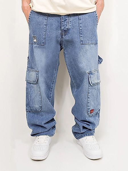 DADA Supreme Regular-fit-Jeans Baggy Cargo Denim günstig online kaufen