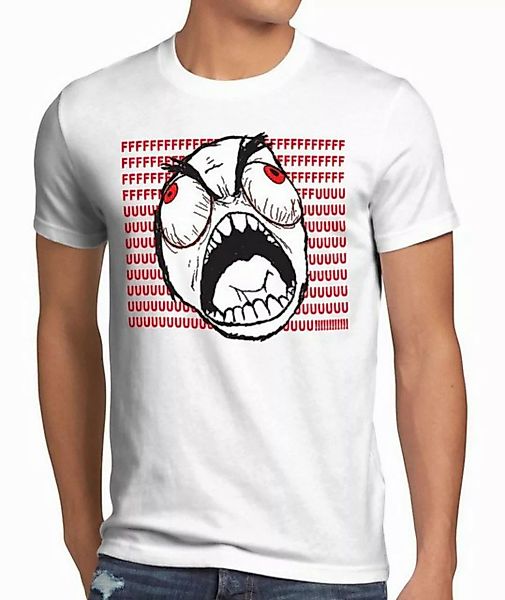 style3 T-Shirt Rage Trollface Comic Rageguy Facebook Meme 9gag Nerd Fuck Gu günstig online kaufen