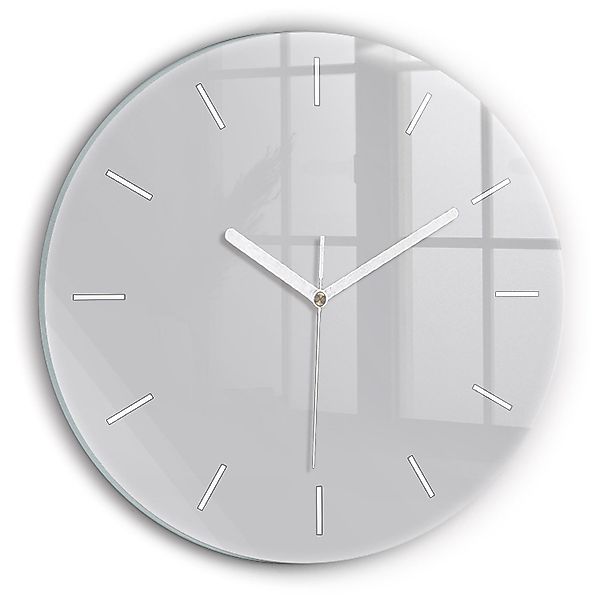 Tulup Wanduhr Wanduhr Glasrunde Uhr Moderne günstig online kaufen