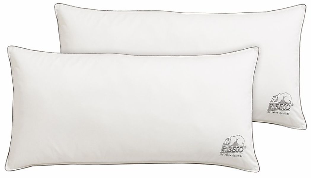 RIBECO Microfaserkissen »Marie, Kissen 40x80 cm & 80x80 cm im Spar-Set erhä günstig online kaufen