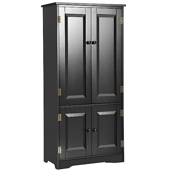 COSTWAY Mehrzweckschrank mit Türen & verstellbarem günstig online kaufen