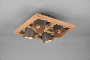 TRIO Leuchten Deckenleuchte Bell, Leuchtmittel wechselbar, günstig online kaufen