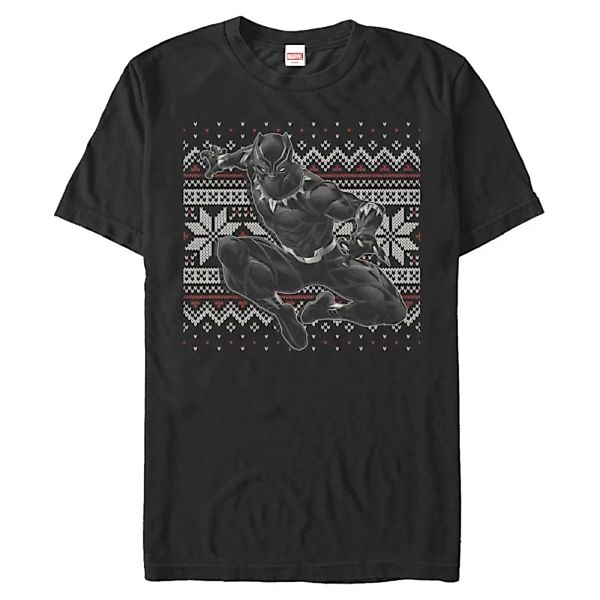 Marvel - Black Panther Panther Holiday - Männer T-Shirt günstig online kaufen