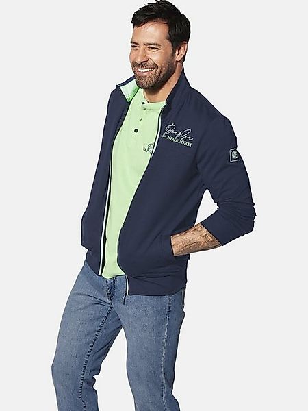 Jan Vanderstorm Sweatjacke JAVALD mit seitlichen Leistentaschen günstig online kaufen