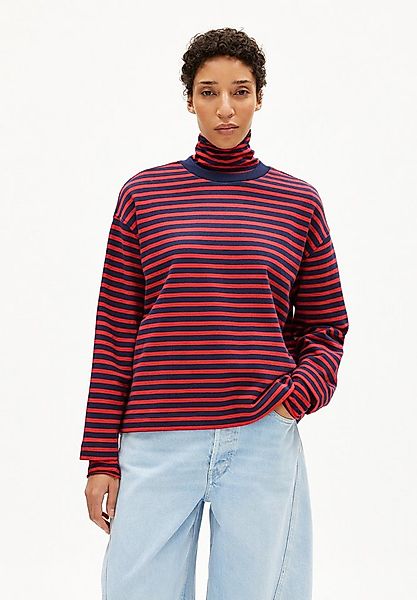 Armedangels Sweatshirt FRANKAA MAARLEN STRIPE Oversized Fit günstig online kaufen