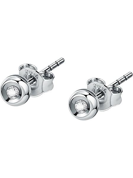 CHRIST Paar Ohrstecker CHRIST Damen-Ohrstecker 375er Weißgold 2 Diamant günstig online kaufen