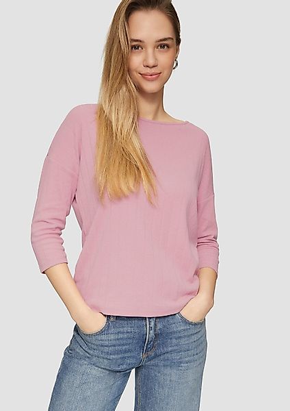QS 3/4-Arm-Shirt T-Shirt Shirt im Loose günstig online kaufen