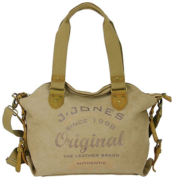 J JONES JENNIFER JONES Schultertasche Damen Canvas Umhängetasche, Handtasch günstig online kaufen