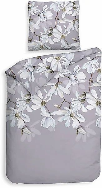Heckett & Lane Bettwäsche »Stacey« 2 Stk. tlg. Blumen Design, 100% Baumwoll günstig online kaufen