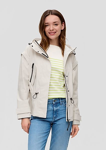 s.Oliver Funktionsjacke Outdoor-Jacke mit abnehmbaren Ärmeln günstig online kaufen