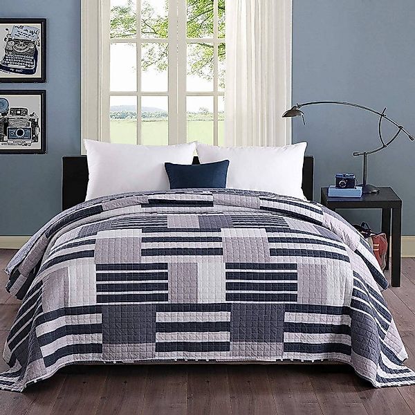 Woltu Tagesdecke, 2 x Tagesdecken Bettüberwurf günstig online kaufen