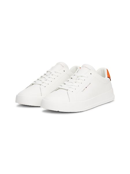 Tommy Hilfiger Sneaker "TH COURT LTH DETAIL ESS", Freizeitschuh, Halbschuh, günstig online kaufen