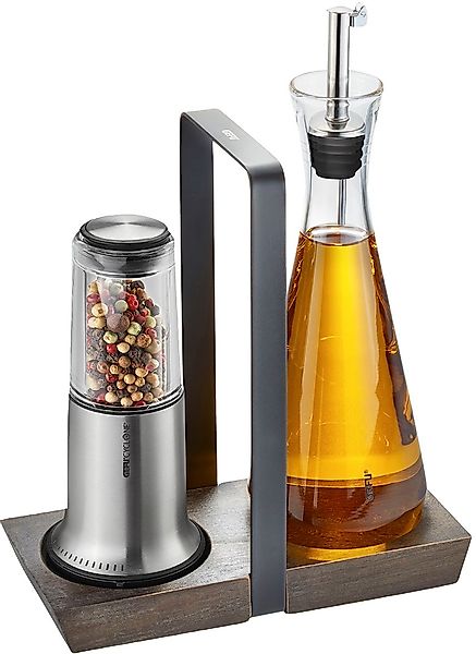 GEFU Menage-Set "Essig- und Öl-Set X-PLOSION" Kristallglas, Tropfsicher, Ve günstig online kaufen