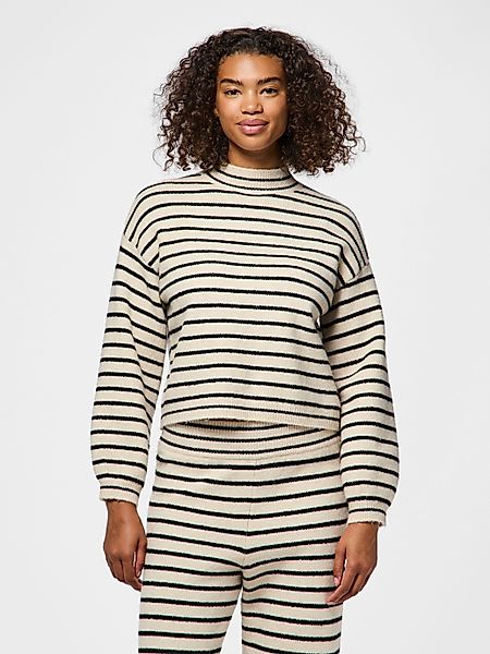 pieces Stehkragenpullover PCPENNA LS HIGH NECK günstig online kaufen