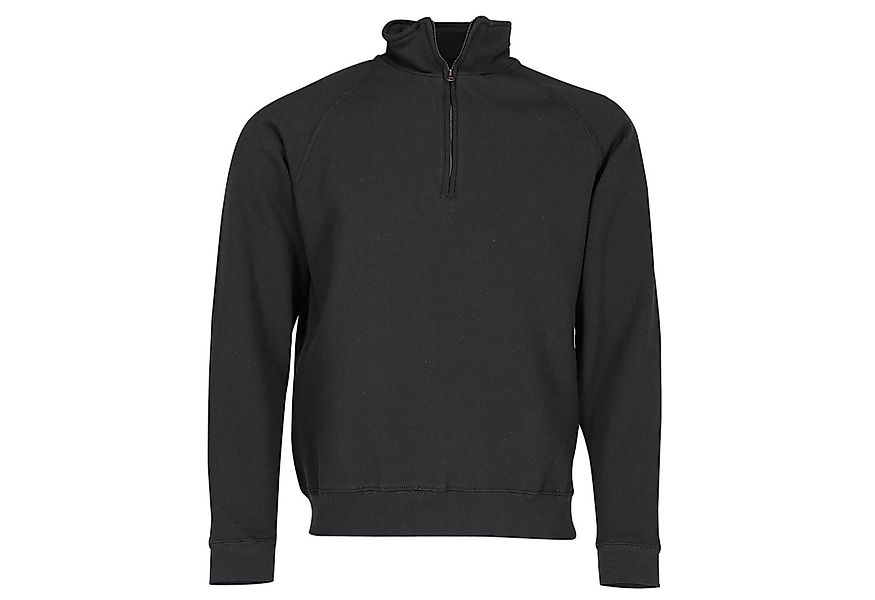 Fruit of the Loom Sweatshirt Fruit of the Loom Classic Zip Neck Sweat günstig online kaufen