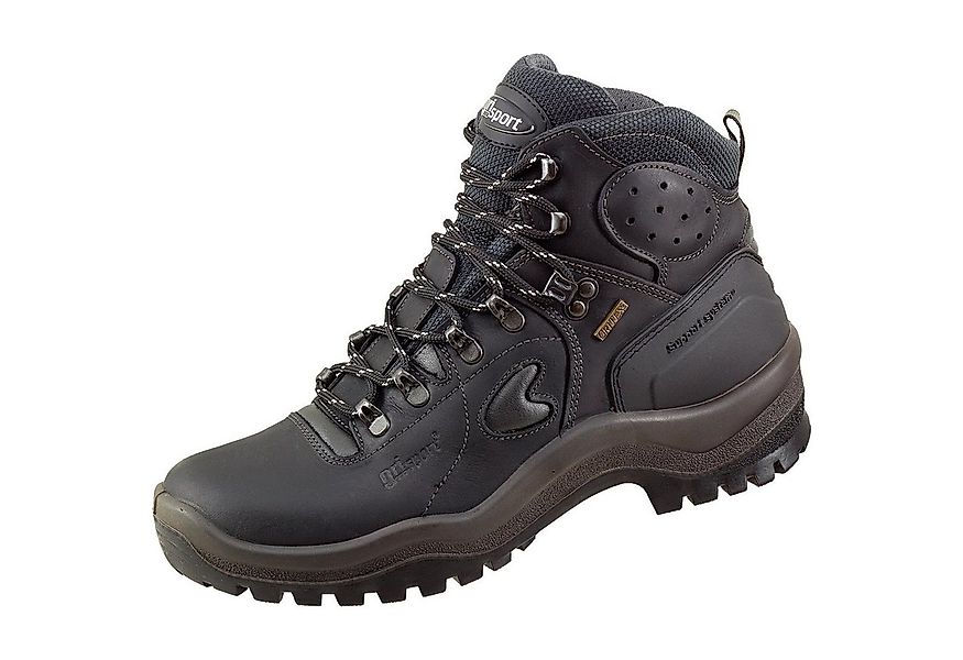 Grisport Schnürstiefel schwarz GRI-TEX Gummistiefel günstig online kaufen