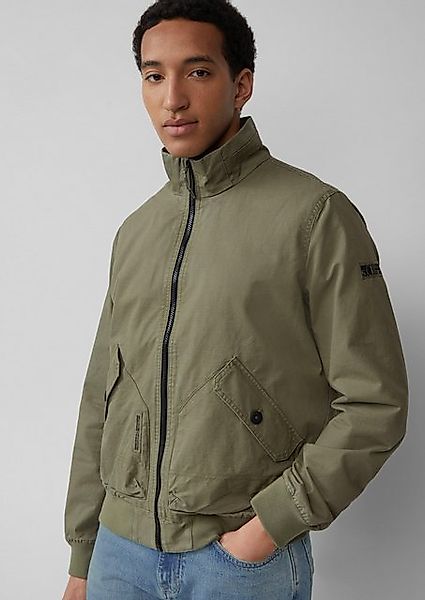 s.Oliver Allwetterjacke Hochwertiger Baumwoll-Blouson mit Kontrast-Details günstig online kaufen