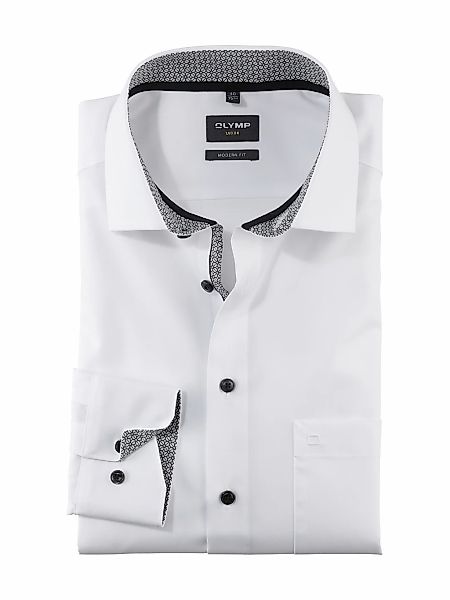 OLYMP Businesshemd "Luxor modern fit" mit kontrastfarbigen Details günstig online kaufen